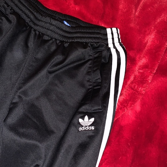 Adidas black and white track pants - Picture 2 of 3